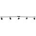 thumbnail image 3 of Direct-Lighting LED 5FT 5 Light Track Lighting Kit Black 3K GU10 LED Bulbs Included D368-55-LED-BK, 3 of 4