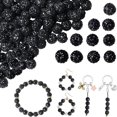thumbnail image 1 of SNNROO 100PCS 10mm Rhinestone Beads for Jewelry Making  Light Blue Sparkle Crystal Clay Beads for Crafting Shamballa  Beads Bulk Disco Ball Beads for Pens Bracelets Earring Baseball Neckl, 1 of 10
