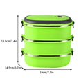 thumbnail image 3 of Ynlkorvg Food Storage Thermal Lunch Box For Food Portable Keep Warm Lunch Container For Kid Adult To School Work Stainless Insulated Lunch Box Microwave Food Containers, 3 of 3