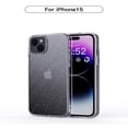 thumbnail image 2 of Suitable for  15 Case Glitter  Clear Glitter Shockproof Protective Phone Cases  Sparkle Bling Anti-Scratch Hard PC Back Soft, 2 of 5
