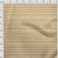 thumbnail image 4 of oneOone Viscose Chiffon Brown Fabric Tribal Fabric For Sewing Printed Craft Fabric By The Yard 42 Inch Wide, 4 of 4