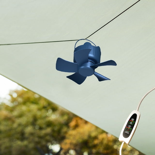 Small Portable Ceiling Fan NOT Battery Powered , Mini USB Tent Fans With Remote Control For Camping, Hanging Fan, Small Ceiling Fan For Outdoor Gazebo