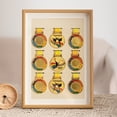 thumbnail image 2 of ZheElen Medal Photo Frame Holder Preserve Memories In Style Photo Frame Storage Wooden Medal Photo Display 7-inch single hole, 2 of 6