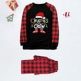 thumbnail image 2 of Kcodviy Dad Man Christmas Set Family Plaid Pajamas Family Clothes Matching Cute Family Christmas Pajamas Pants Christmas Plaid Long Sleeve Tops Pants Sweatshirt Pajamas Outfits Clothes, 2 of 5