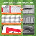 thumbnail image 2 of KFFKFF Filet de Frappe pour Pratique de Golf, Énorme Filet de Golf 10,8 X 7 Pi, Portée de Conduite Personnelle pour Usage Intérieur Extérieur, 2 of 9