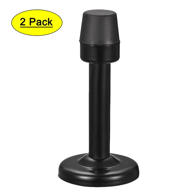 Unique Bargains Door Stopper Stop Bumper Wall Protector Sound Dampening Wall Mount 2pcs