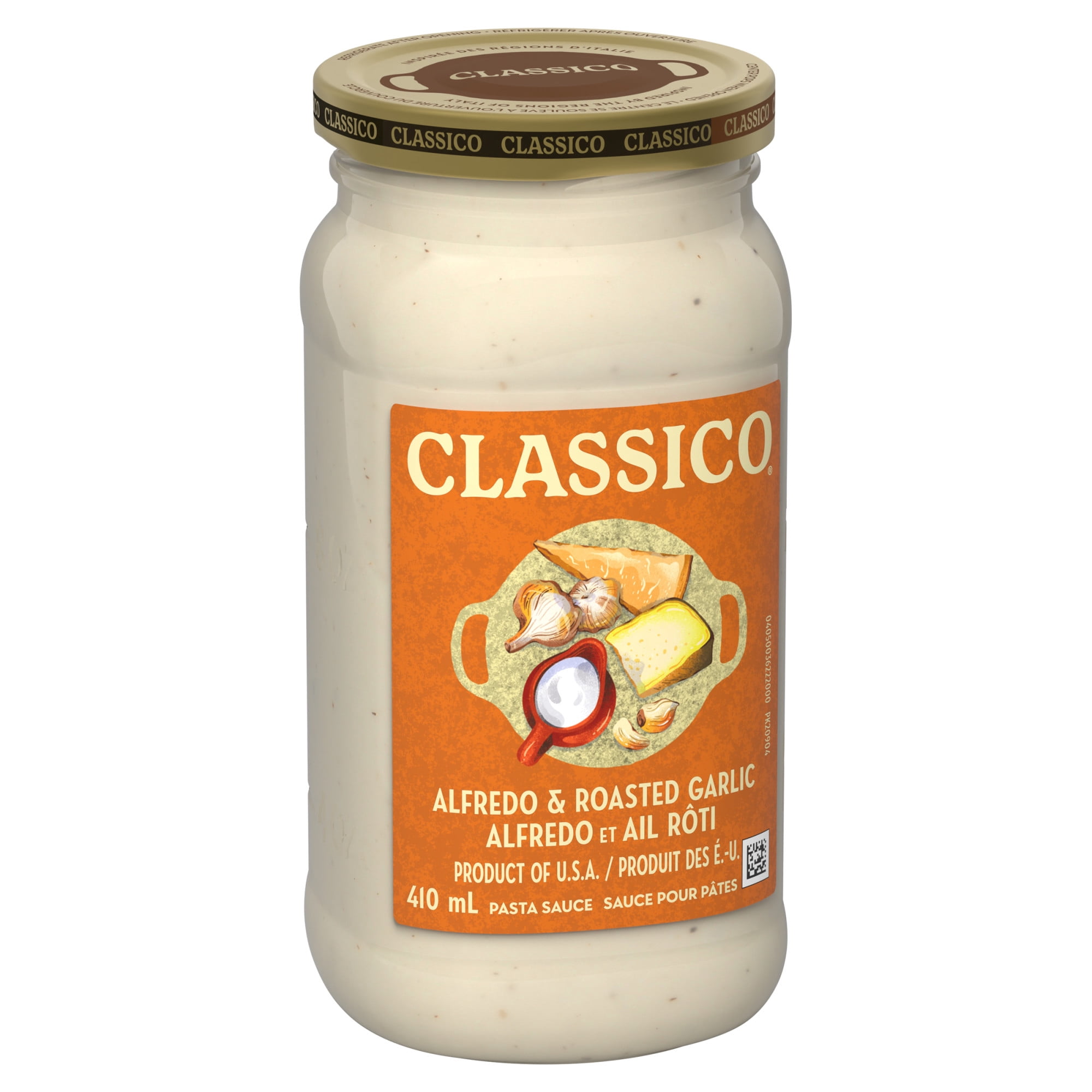 Classico Alfredo & Roasted Garlic Pasta Sauce