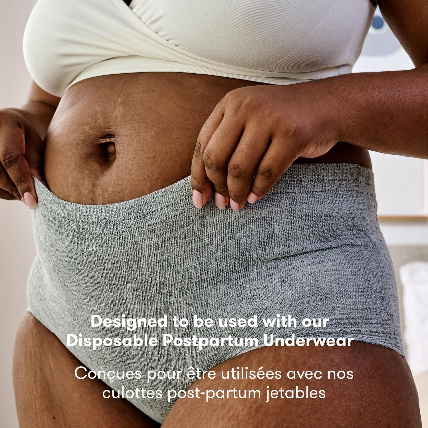 Frida Mom - Serviettes Tout-en-un Post-Partum Serviettes Post-Partum, Serviettes Maxi d'Hygiène Féminine Anti-Fuites, 6 Couches de Protection pour une Absorption Maximale