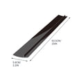 thumbnail image 4 of Sentmoon Stove Counter Gap Cover 25 Inch Side Seam Stopper Heat Resistant Kitchen Filler Strip Grease Crumb Blocker for Stove Countertop Edge Use, 4 of 4