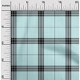 thumbnail image 1 of oneOone Cotton Silk Fabric Tartan Check Print Fabric BTY 42 Inch Wide, 1 of 4