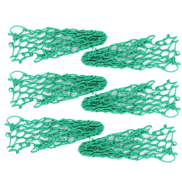 HURRISE Billiards Mesh Pockets,Billiards Net Bags,6pcs Green Billiards Mesh Pockets Nylon Net Bag Replacement Professional Snooker Accessories