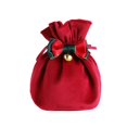 thumbnail image 2 of ZZkhGO Christmas Velvet Bag, Bundle Pocket Candy Box Cloth Bag, Removable Holiday Gift Bag for Candy Storage, 2 of 4