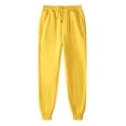 thumbnail image 1 of Yuyuzo Plus Size Sweatpants for Women Thick Workout Jogging Pants Elastic Waist Drawstring Solid Color Trackpants, 1 of 2