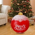 thumbnail image 4 of Décorations de Boule Gonflable de Noël 60CM pour Extérieur, Cour, Porche et Jardin - PVC Résistant aux Intempéries, Sans Lumières Incluses, 4 of 5