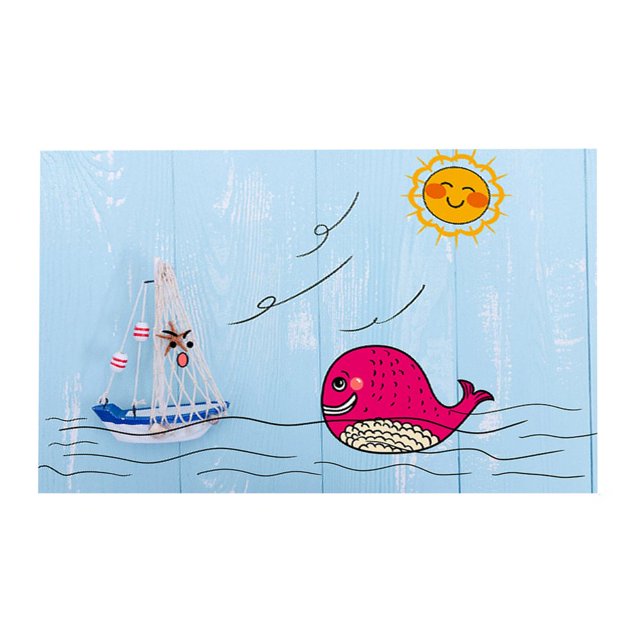 Bathroom Floor Mat Quick Dry Cartoon Strong Water Absorption Decorative Wipe Clean Animals Print Living Room Welcome Mat for Home