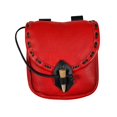 thumbnail image 4 of serony Medieval Belt Pouch Durable Fanny Pack Purse Costume Accessories Red, 4 of 9