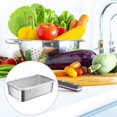 thumbnail image 2 of Stainless Steel Food Container with Lid, 8.7x5.7x2.5" Stackable Meal Prep Box, Leakproof Airtight Storage Box for Fridge, Oven-Safe Storage Container, 2 of 5