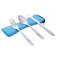 thumbnail image 2 of 3Pcs Stainless Steel Fork Spoon Tableware Travel Camping Cutlery Dinnerware BU, 2 of 3