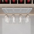 thumbnail image 1 of Kitchen Organizers and Storage Rack Wine Glass Holder Under Shelf Or Cabinet Punch-free Wine Glass Rack Plastic Stemware Rack Glassware Drying Storage Hanger For Kitchen,Bar And Rest, 1 of 8