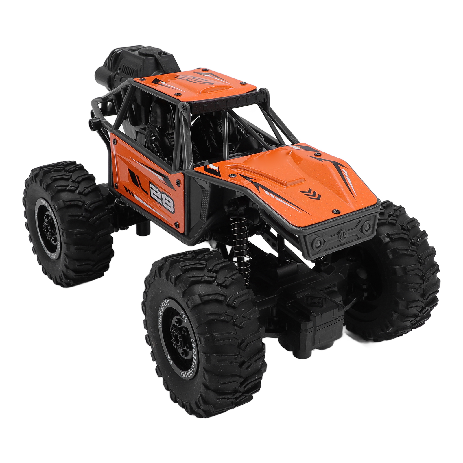 Remote Control Car, 5 Channel 2.4G Off Road RC Car  for Children Orange