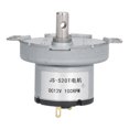 thumbnail image 1 of Gear Motor, Speed Reduction Geared Motor Small High Torsion Low Power Consumption Portable  For Ousehold Appliances For Electric Fans For Air Conditioners, 1 of 8