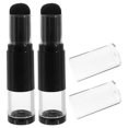 thumbnail image 2 of 2 Pcs Pinceaux de Maquillage Pinceaux de Voyage Maquillage Fibre Noire Design Compact, 2 of 8