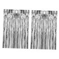thumbnail image 4 of yuksok 2 Pcs Rideaux à Franges en Aluminium Décoration pour Célébration Fête Scène Performance, 4 of 9