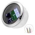 thumbnail image 1 of FLAMEEN 6‑In‑1 Multifunction Gauge 316 Stainless Steel Waterproof Anti‑Fog Meter For Cars Boats Yachts 85mm/3.3in,Waterproof Digital Meter,Digital Gauge With Alarm, 1 of 8