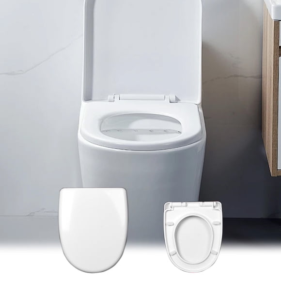 Boovnll Universal Toilet Seat Thickened Second Install Toilet Seat Cover Type Seat Accessories