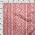 thumbnail image 3 of oneOone Georgette Viscose Tissu Rouge Aaian Batik Tissu pour Robe Tissu Imprimé Tissu au Mètre 42 Pouces de Large, 3 of 4