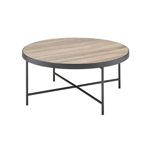 Bowery Hill Table Basse en Chêne Gris Patiné