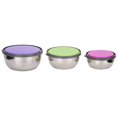 thumbnail image 2 of Heitune 3 Pcs Bol Scellé en Acier Inoxydable avec Couvercle Boîte de Rangement pour Aliments Contenant Outil de Cuisine, 2 of 8