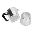 thumbnail image 2 of Rewenti Italian Aluminum Mocha Pot European Coffee Ware Octagonal Mocha Coffee Pot, 2 of 3