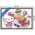 thumbnail image 2 of Hello Kitty - Retro Rainbow Wall Poster, 14.725" x 22.375", 2 of 4