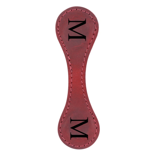 Meitianfacai Signet Magnétique en Cuir - Signet Magnétique en Cuir Personnalisé, Porte-Signet Rétro, Signets en Cuir Faits à la Main Cadeaux pour Enseignants Étudiants Amateurs de Livres