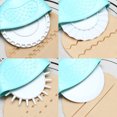 thumbnail image 4 of 4 Pcs Rouleau à Biscuits pour la Maison, Coupe-Pâtisserie, Roue Décorative pour Cuisine, Outil de Cuisson DIY, 4 of 12
