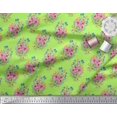 thumbnail image 3 of Soimoi Viscose Chiffon Fabric Leaves & Floral Print Fabric by Yard 42 Inch Wide, 3 of 3