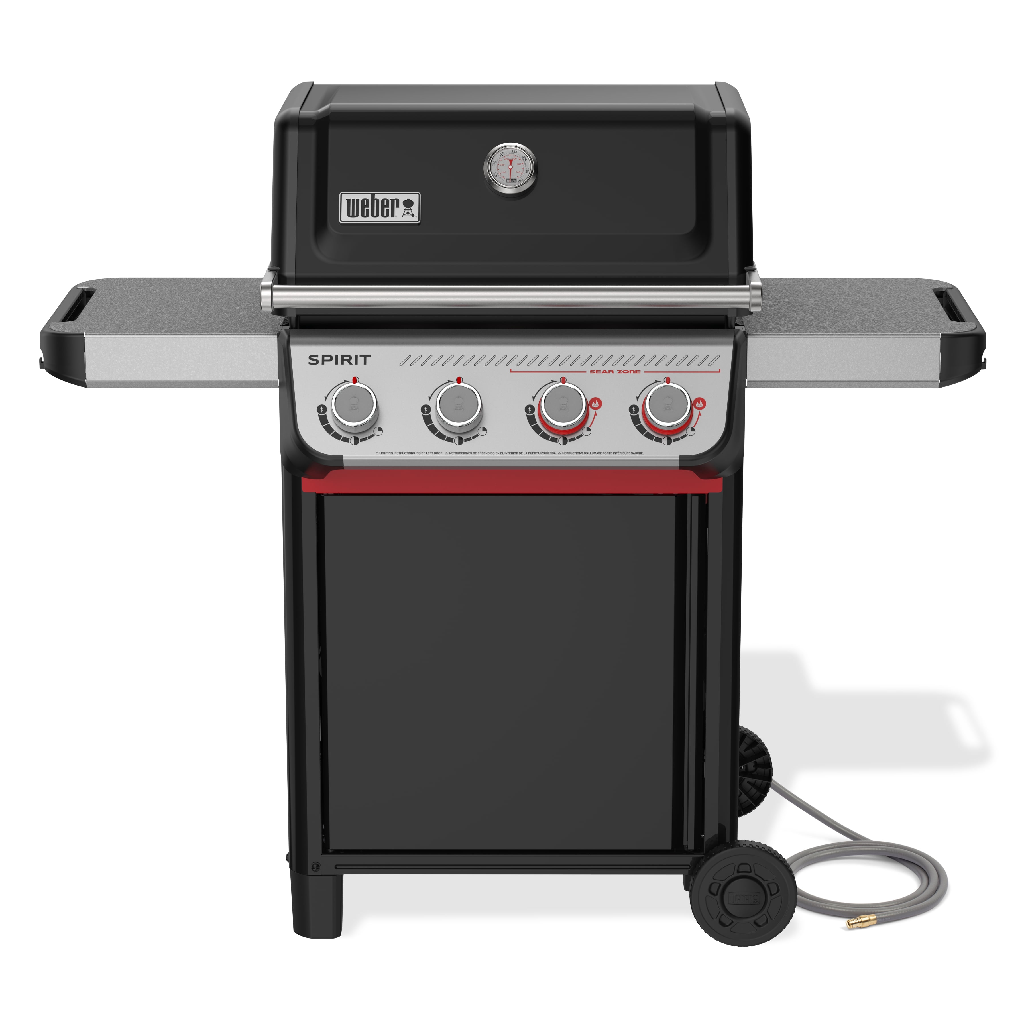 Weber Spirit E-425 4 Burner Black Natural Gas BBQ Grill
