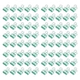 thumbnail image 2 of Binder Clips, Paper Clamps Hollow Tail Clips 19mm 80pcs Multi Use  For School Blue,Green,Rose Gold, 2 of 8