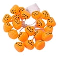 thumbnail image 2 of Agiferg Halloween Witches Hat Pumpkin String Lights, 20 LED Battery Operated Decorative Lights, Waterproof Twinkle Lights for Halloween Thanksgiving Decoration (Orange), 2 of 2