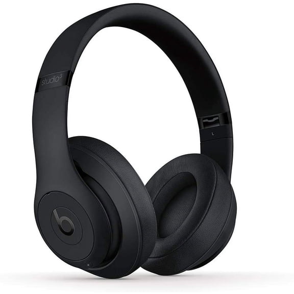Beats Studio3 Écouteurs Supra-Auriculaires Sans Fil à Réduction de Bruit - Puce pour Casque Apple W1, Bluetooth Classe 1, 22 Heures d'Écoute, Microphone Intégré - Noir Mat (Modèle le Plus Récent)