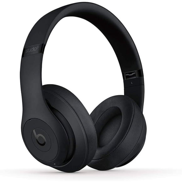 Beats Studio3 Écouteurs Supra-Auriculaires Sans Fil à Réduction de Bruit - Puce pour Casque Apple W1, Bluetooth Classe 1, 22 Heures d'Écoute, Microphone Intégré - Noir Mat (Modèle le Plus Récent)