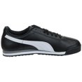 thumbnail image 3 of PUMA Men's Roma Basic Fashion Sneaker, Black/White/Silver - 13 D(M) US, 3 of 4