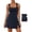 Tennis shorts 1_Navy, variant on Tennis Dress for Women,Womens Workout Dress Shorts with Pockets Summer Sleeveless Athletic Workout Golf Mini Active Romper Dress Build In Bra Outdoor Going Out Tennis Golf Outfits