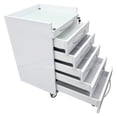 thumbnail image 4 of INTBUYING Chariot d'Armoire Mobile à 5 Tiroirs Armoire de Rangement Dentaire Mobile pour Bureau, 4 of 9