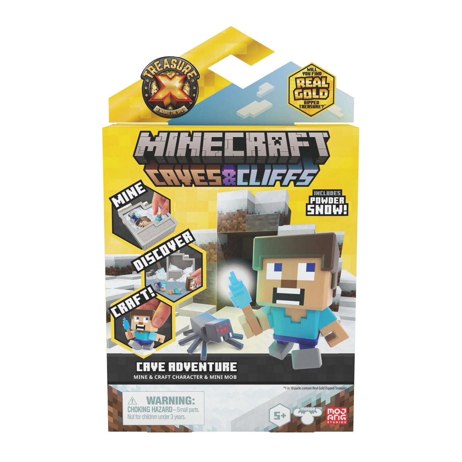 Treasure X Minecraft - Cavernes et falaises – L’aventure des cavernes