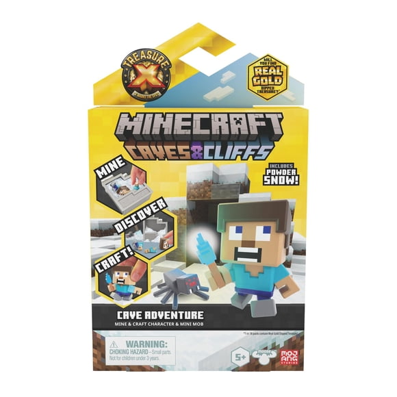Treasure X Minecraft - Cavernes et falaises – L’aventure des cavernes