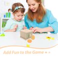 thumbnail image 3 of Object Permanence Box Montessori Wooden Toy Early Development Activity Ball Drop Box Ball Sorting Learning Toy for Hand-Eye Coordination, 3 of 8
