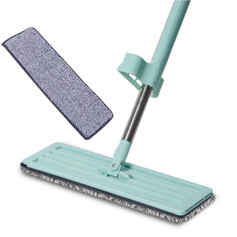 Microfiber Flat Mop Hands Free Squeeze Cleaning Floor with Mops Mop' G6E1