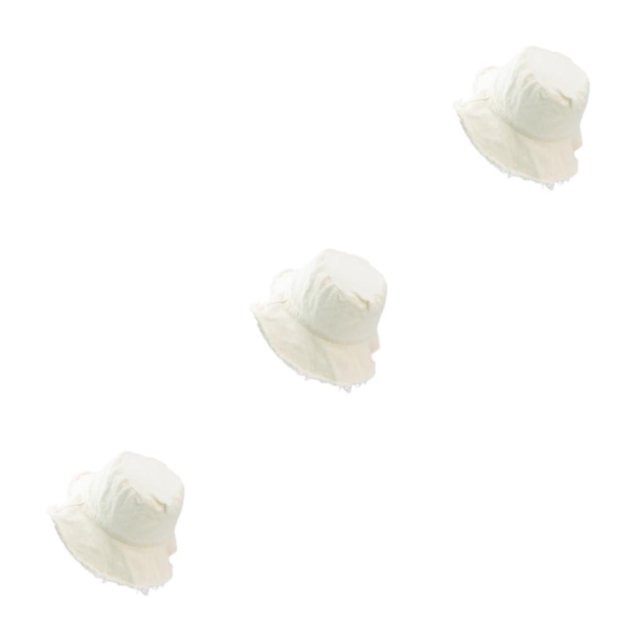 maskred Stay Sun Safe And Stylish With Bucket Hat For Outdoor Adventures M Easy To Wear beige 3Set